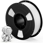 3D printing filament spool, white PCTG Basic